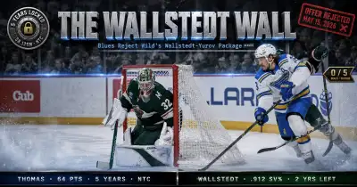 Jesper Wallstedt Minnesota Wild goalie offered for Robert Thomas St Louis Blues centre rejected trade May 2026