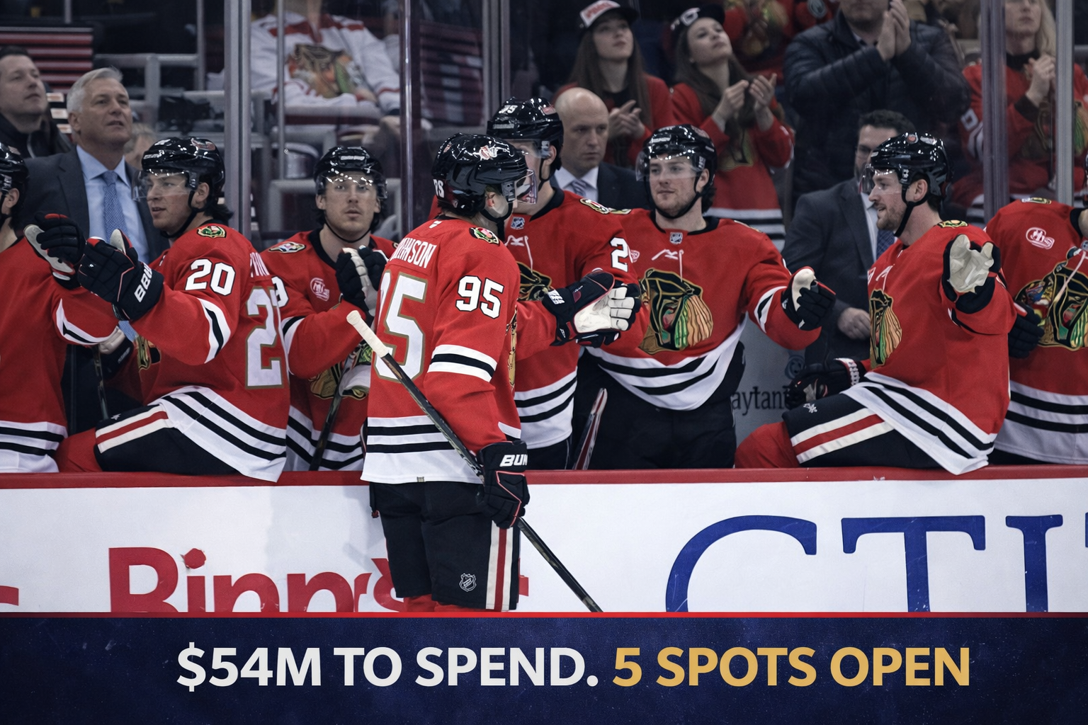 Blackhawks rebuild 2026-27 roster changes as Chicago clears space for prospects at United Center