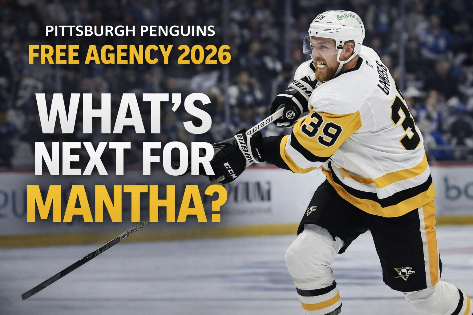 Anthony Mantha Pittsburgh Penguins free agency 2026 contract projection